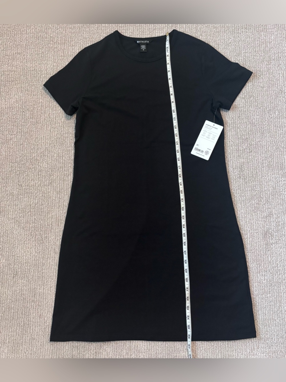Athleta Black Essential Tee Dress - Picture 4 of 7